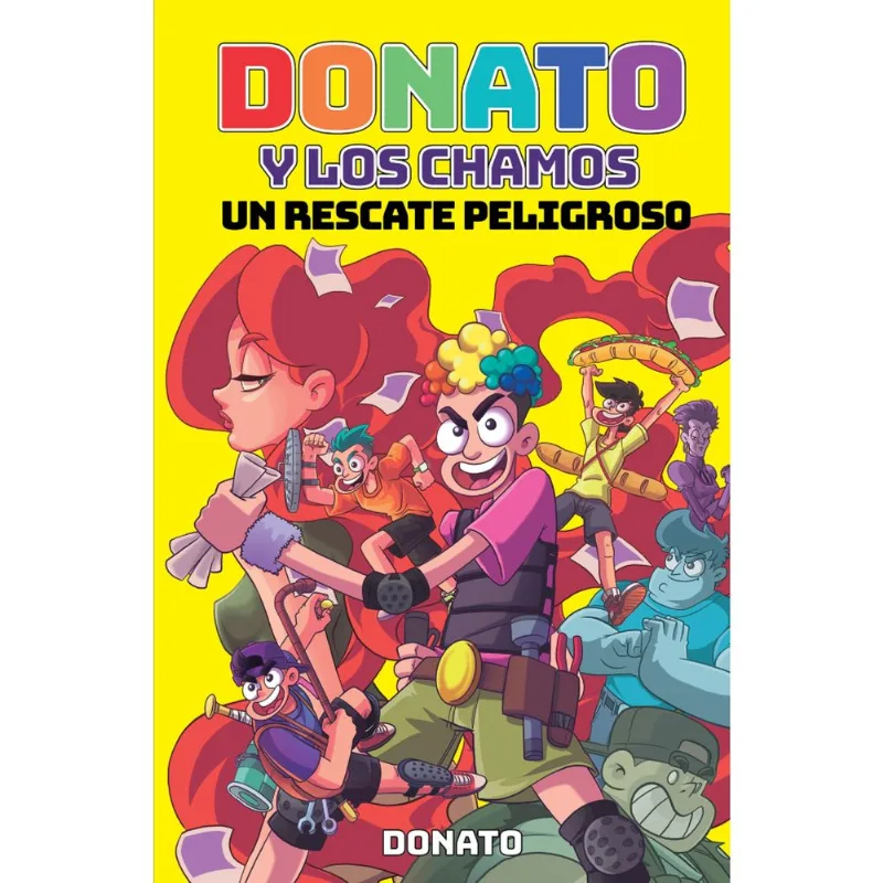 Libro Donato y los chamos. Un rescate peligroso