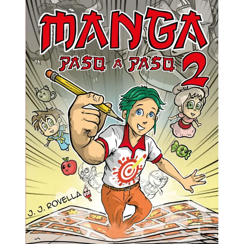 Libro Vamos a dibujar- manga paso a paso II