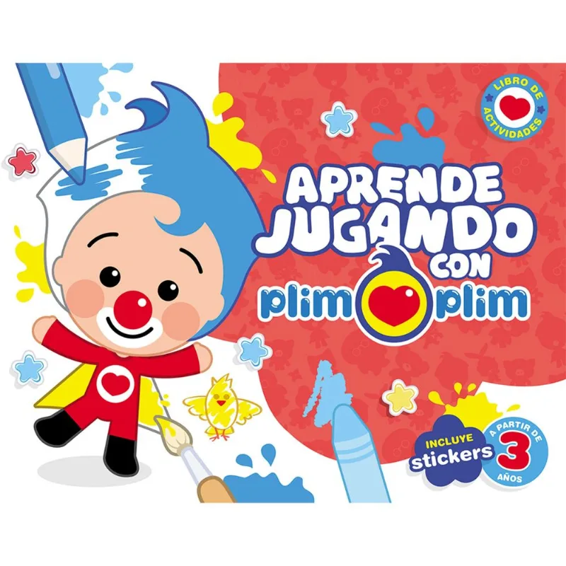 Libro Aprende jugando con Plim Plim