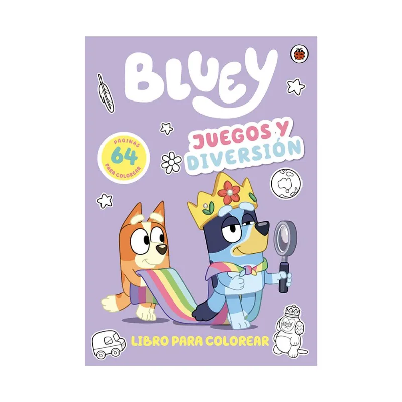 Libro BLUEY: Juegos y diversión