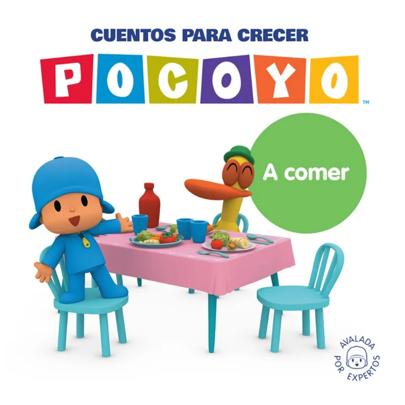 Libro Pocoyo, Cuentos P/Crecer - A Comer