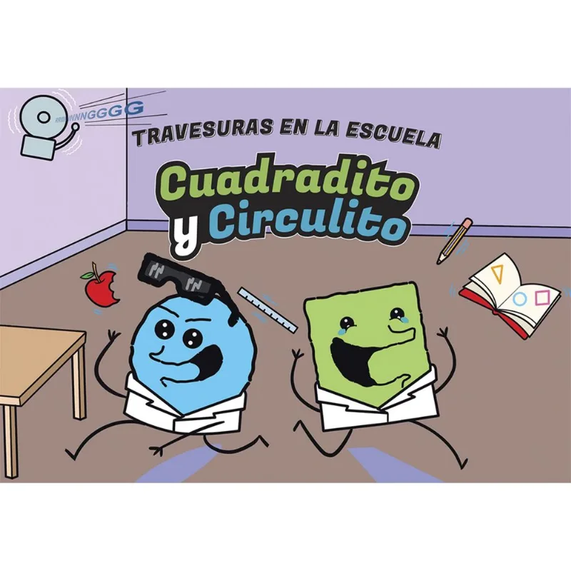 Libro Cuadradito Y Circulito-Travesuras