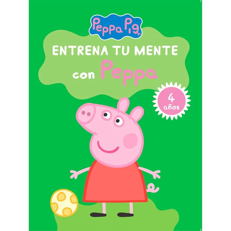 Libro Peppa-Entrena Tu Mente + 4
