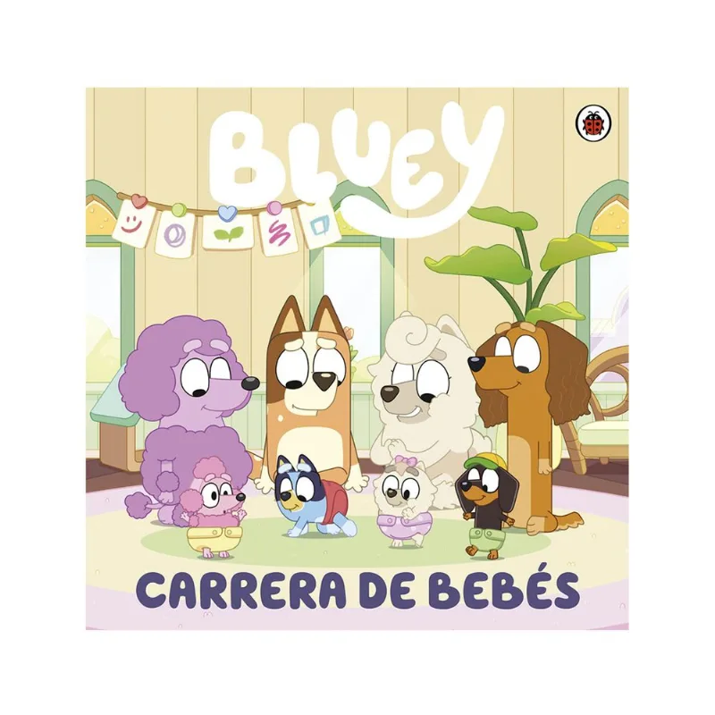 Libro Bluey carrera de bebés
