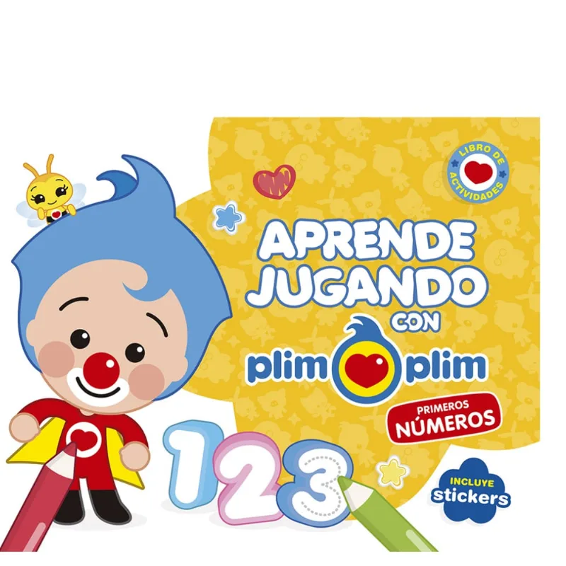 Libro Aprende jugando con Plim Plim - Primeros Números