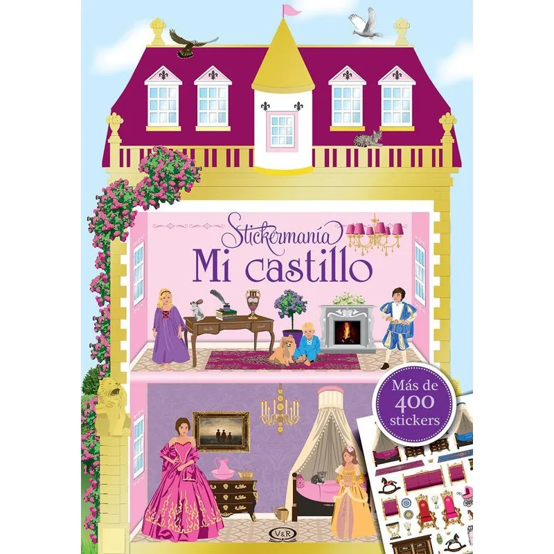 Livro Mi Castillo - Stickermania