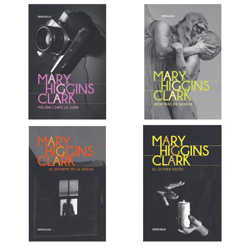 Coleccion Mary Higgins Clark-8 Titulos X 1 Unidad