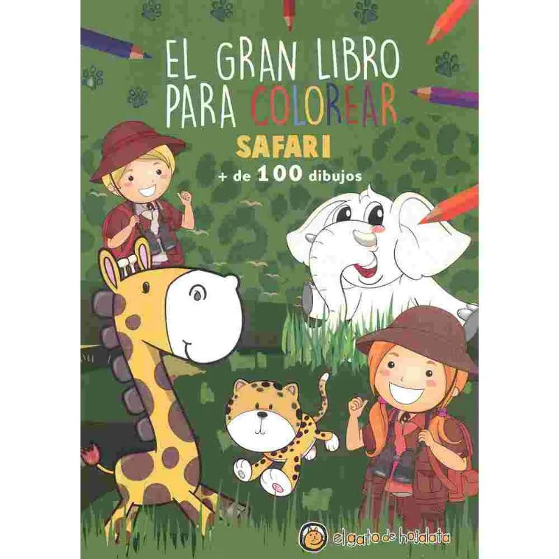 Safari, Gran Libro Para Colorear