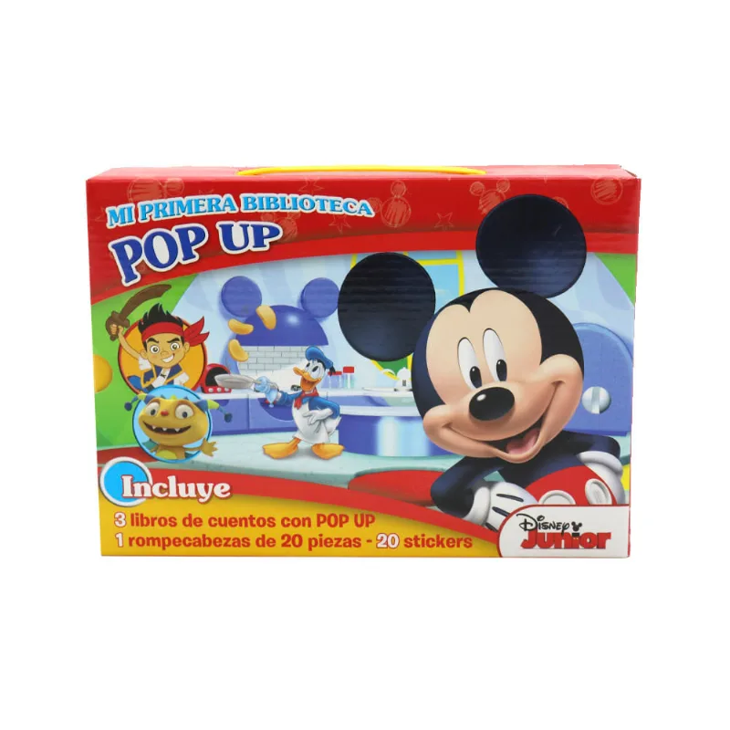 Casa De Mickey Mouse, Mi Primera Bibliot
