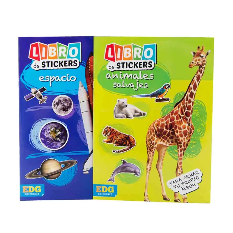 Col. Libro De Stickers-4 Titulos