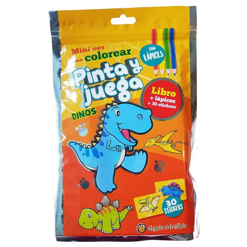Dinos Pinta Y Juega EL GATO DE HOJALATA 9789877515
