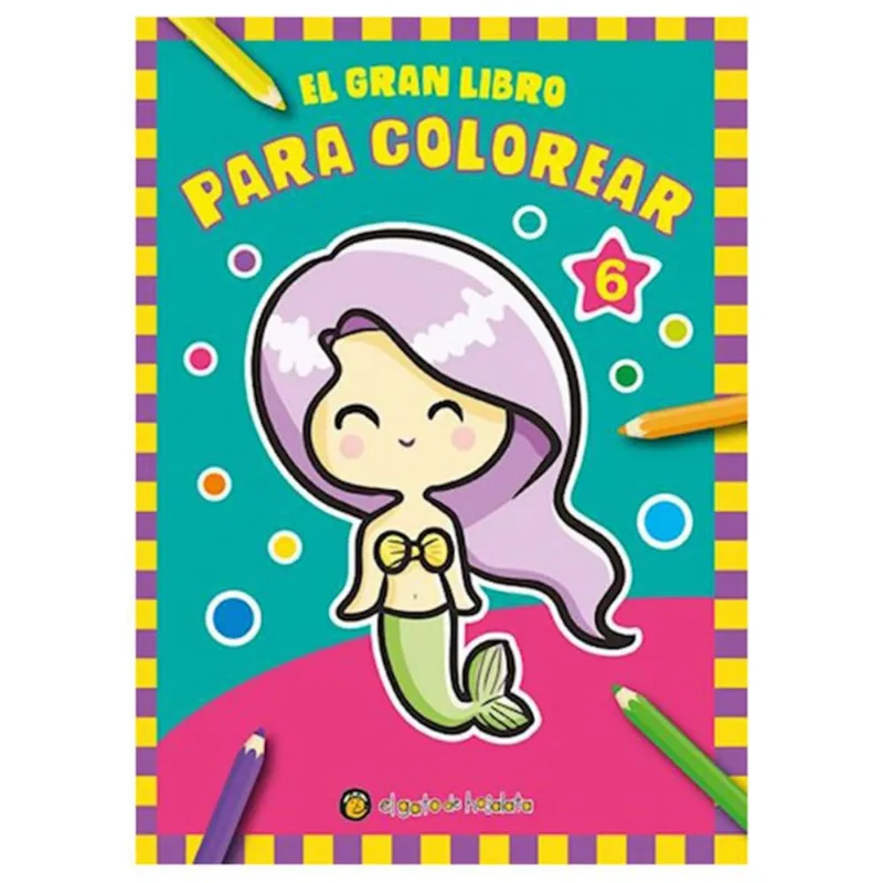 El Gran Libro Para Colorear 6 EL GATO DE HOJALATA 9789877516