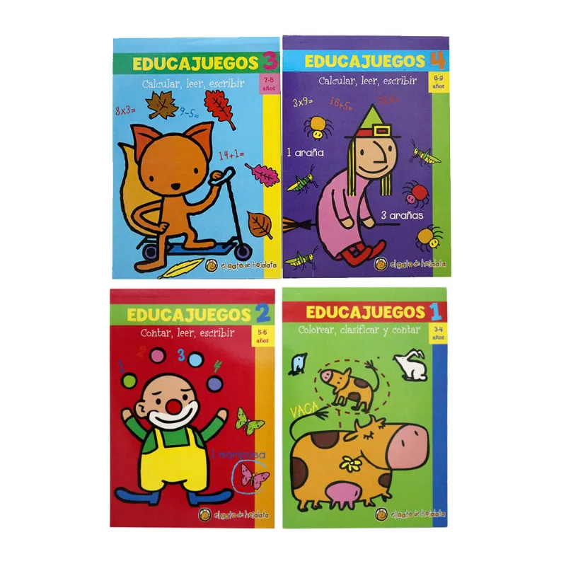 Col. Educajuegos-4 Titulos