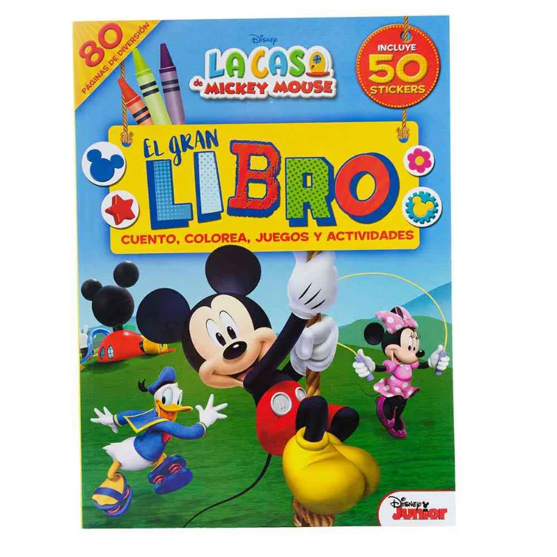 Casa De Mickey-el Gran Libro...
