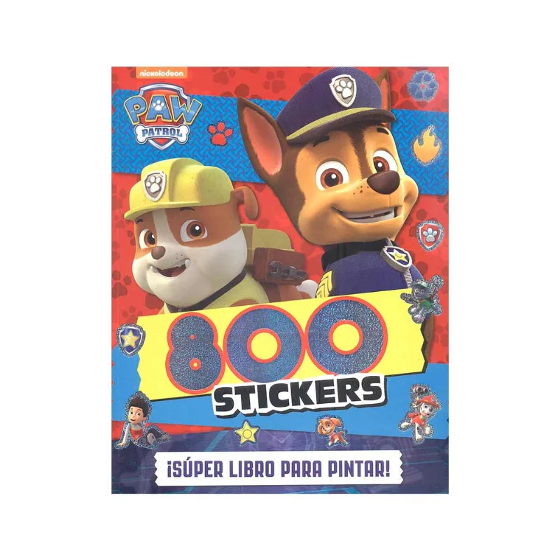 Paw Patrol-800 Stickers Nuevo