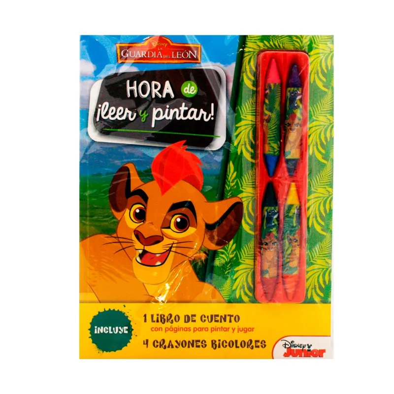 Hora De Leer Y Pintar - Guardia Del Leon