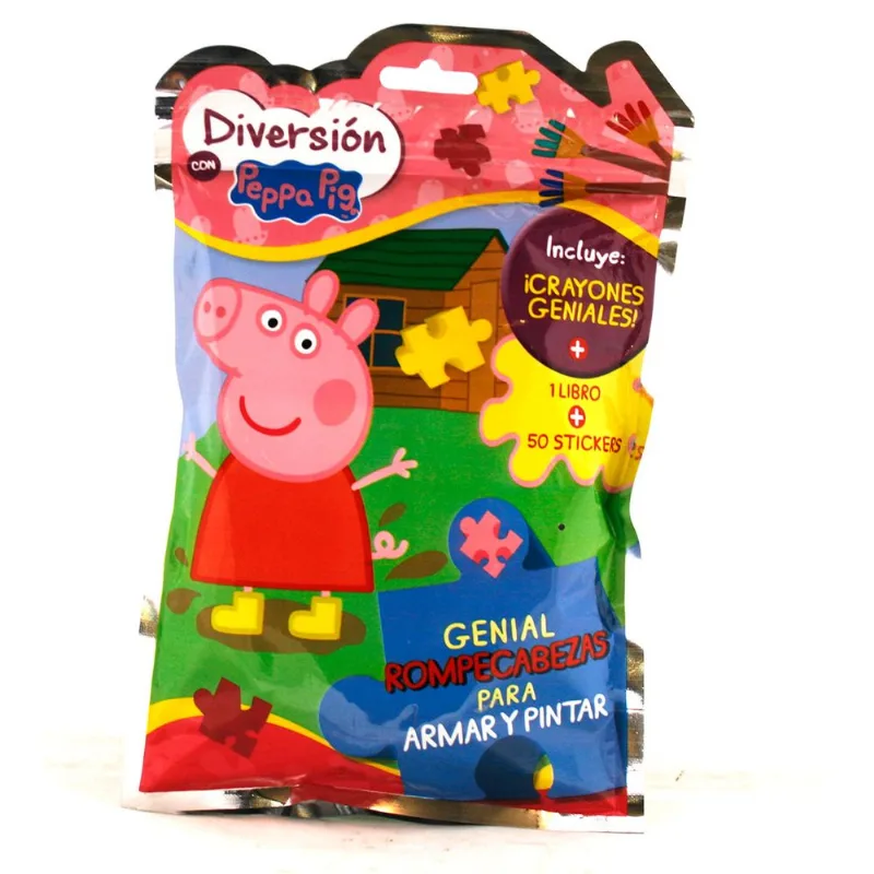 Bolsa Mini Con Juegos-peppa