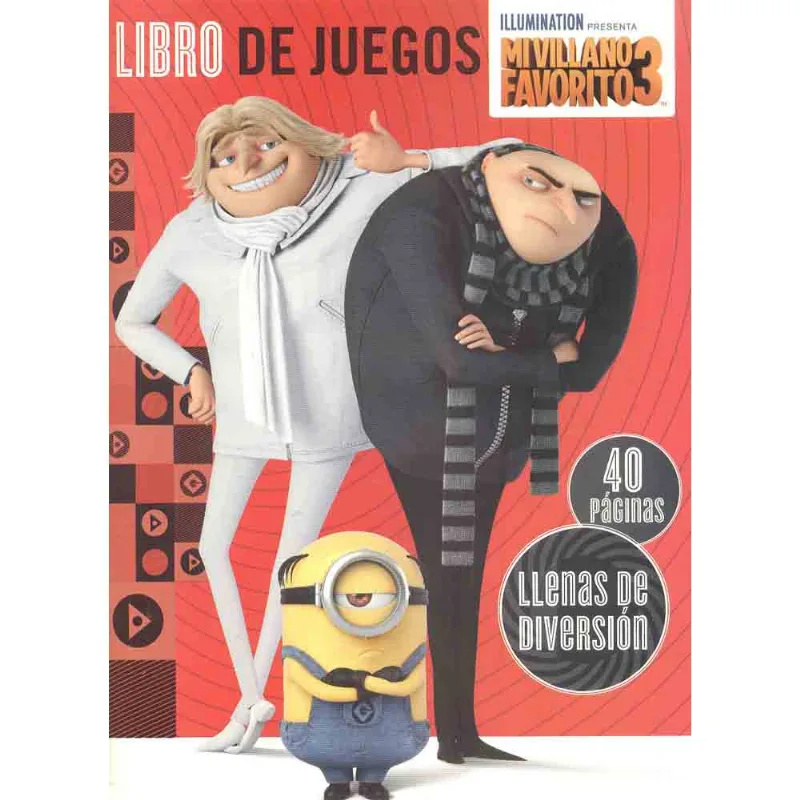 Libro De Juegos - Mi Villano Favorito 3