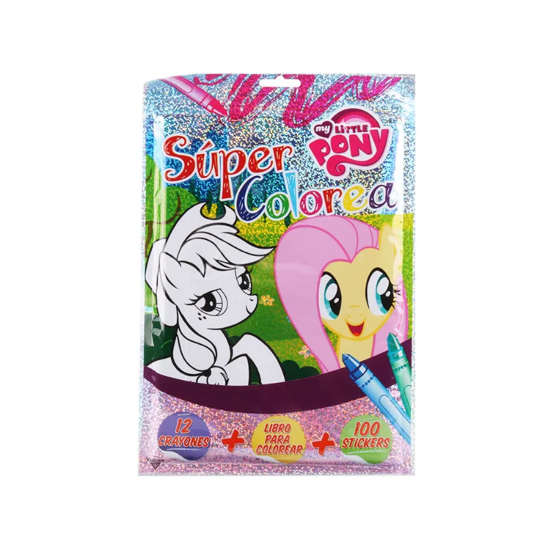 Col. Super Colorea 100 Stickers