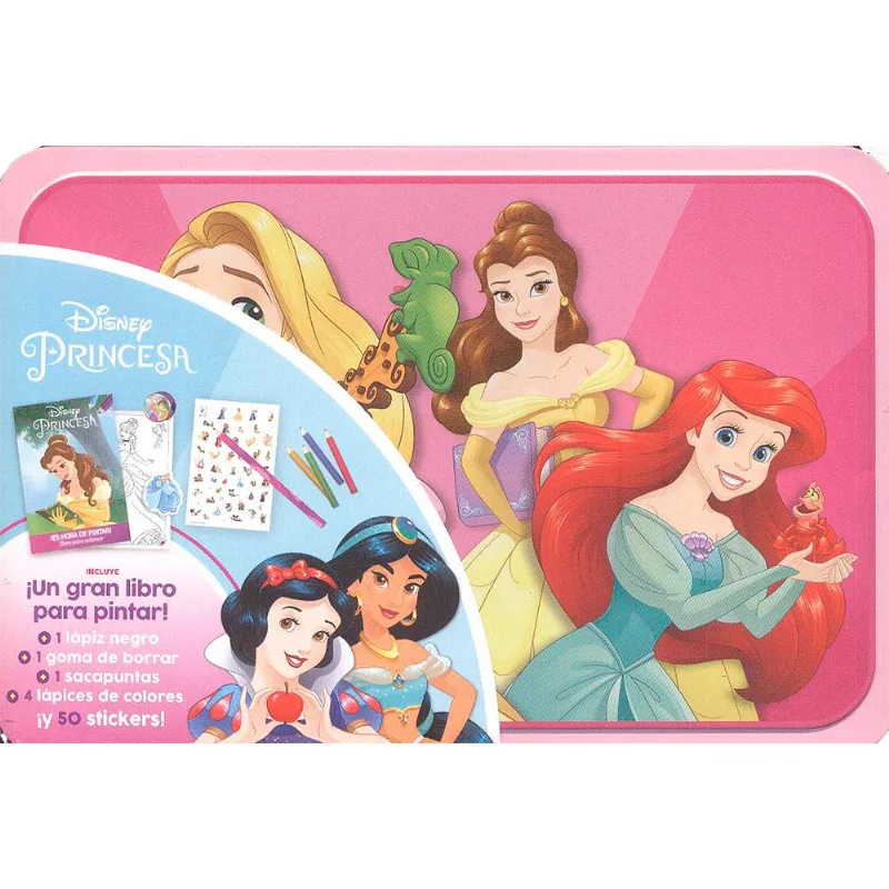 Princesas-lata Lunchera