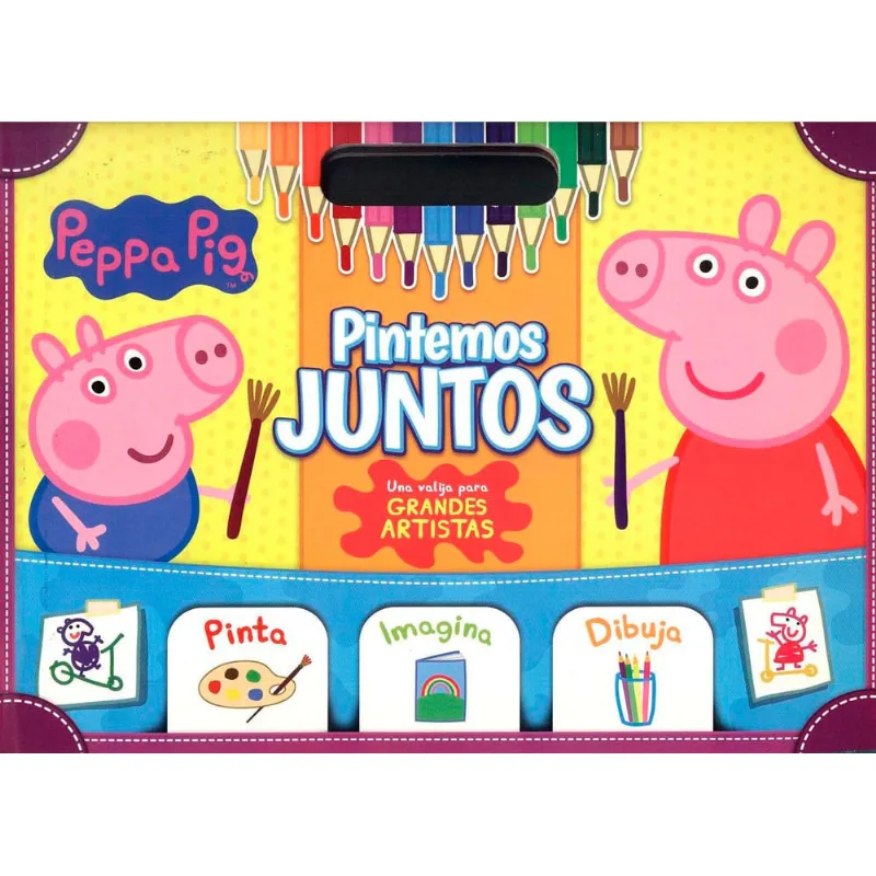 Pintemos Juntos-peppa Valija