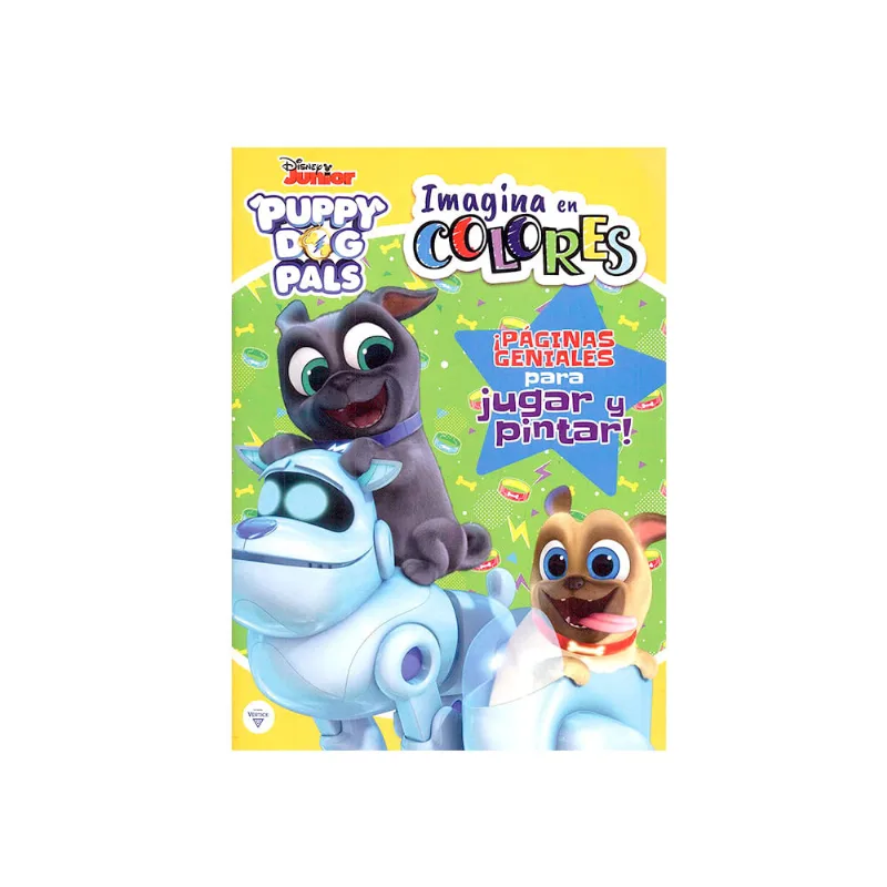 Puppy Dog-imagina En Colores