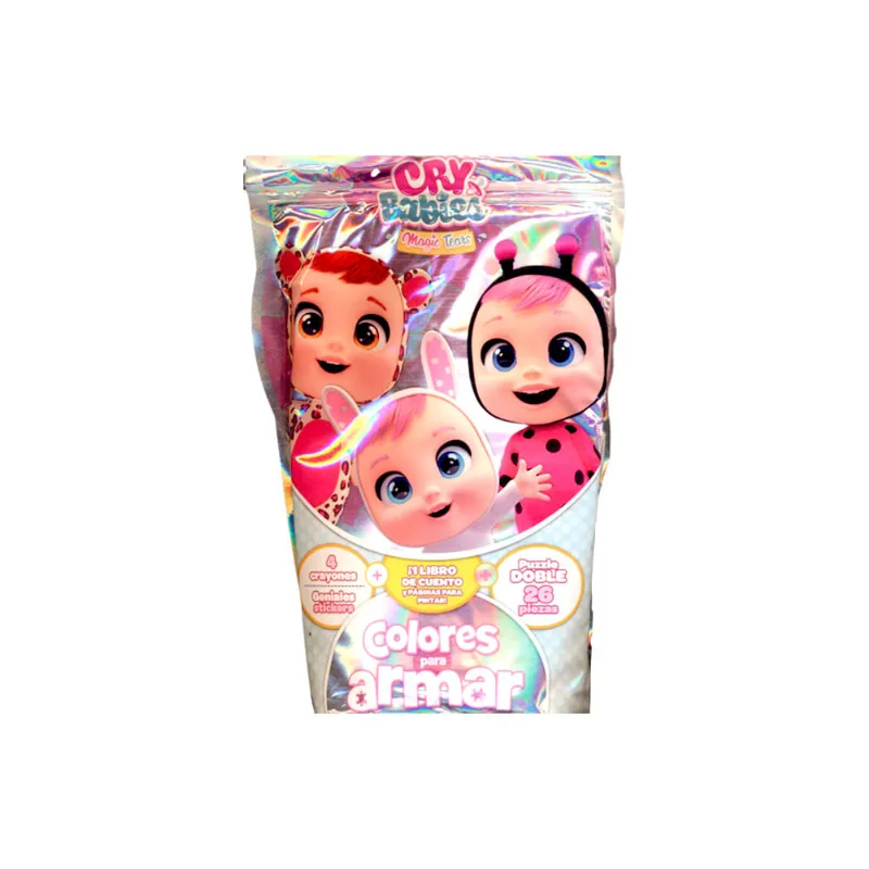 Bebes Llorones-colores Para Armar