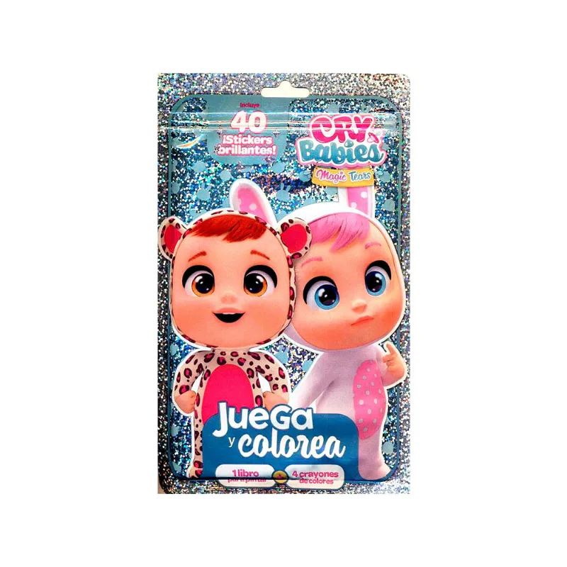Bebes Llorones-juega Y Colorea