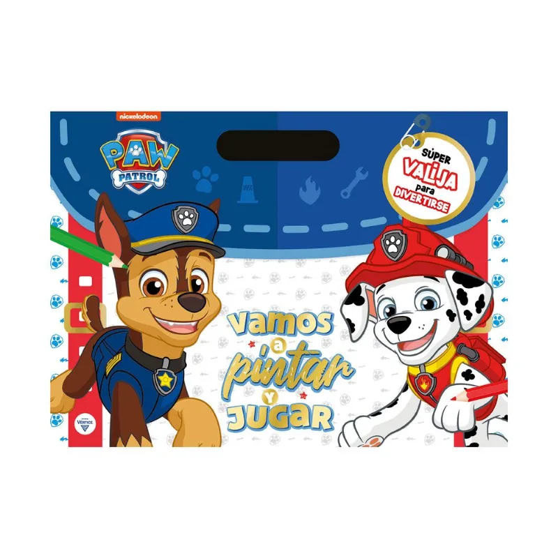 Libro paw patrol super valija