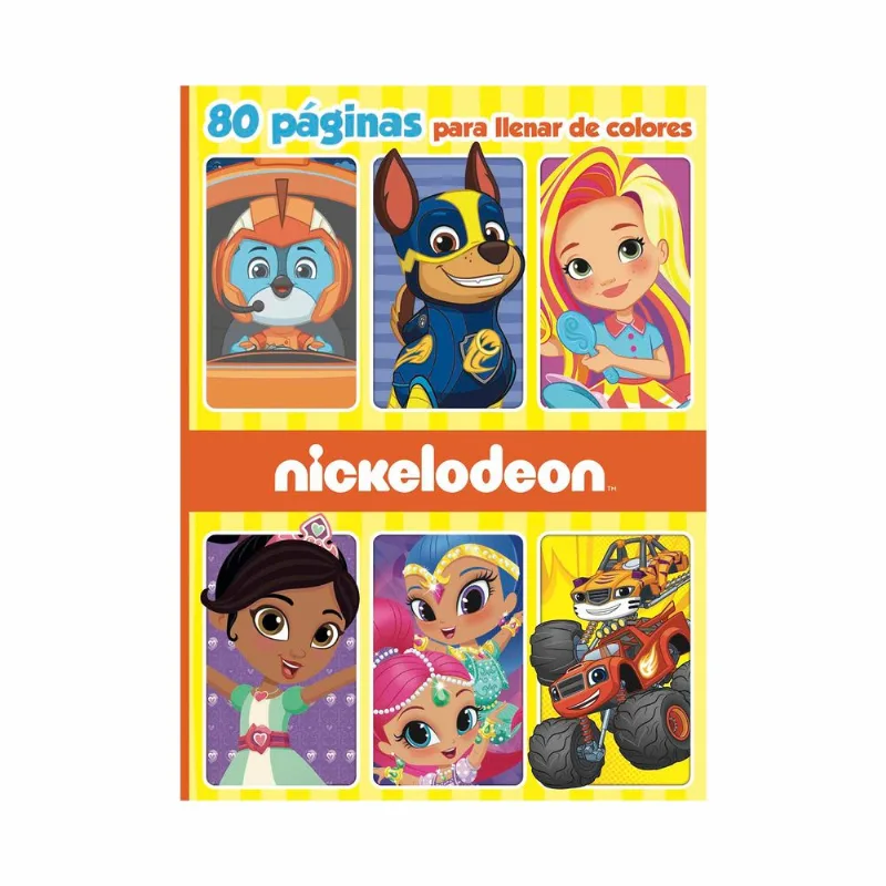 Libro Nickelodeon - estallido de colores de Nickelodeon