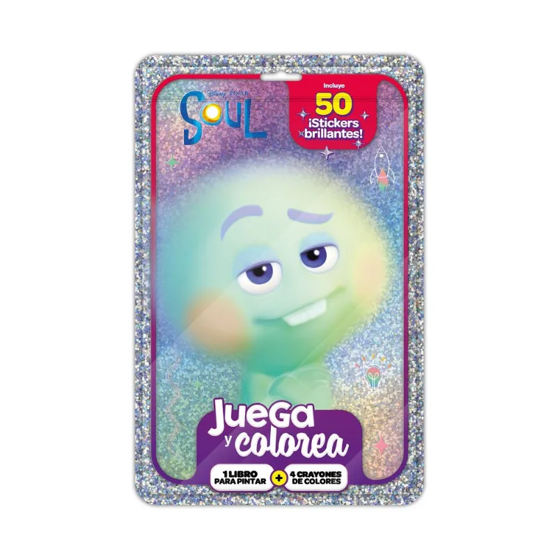 Libro Soul - Juega y colorea de Disney
