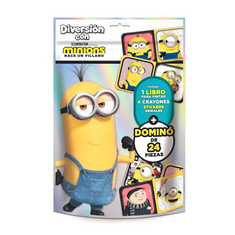 Libro Minions diversión con