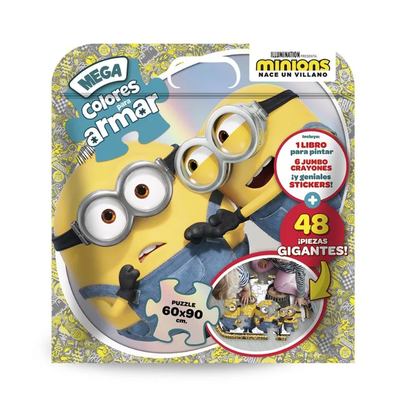 Libro Minions-Mega Colores
