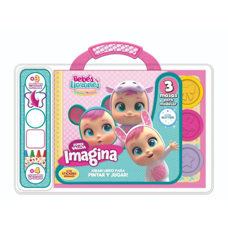Libro Bebés llorones doble blister masas