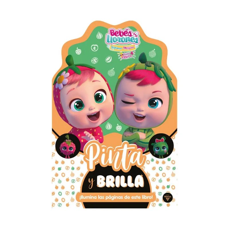 Libro Bebes llorones coloring troquelado de Infantil