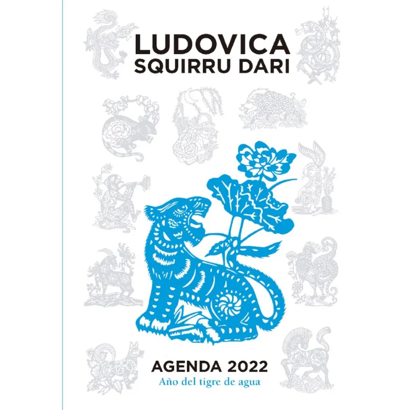 Libro Agenda 2022 - Año del tigre de agua de Squirru, Ludovica
