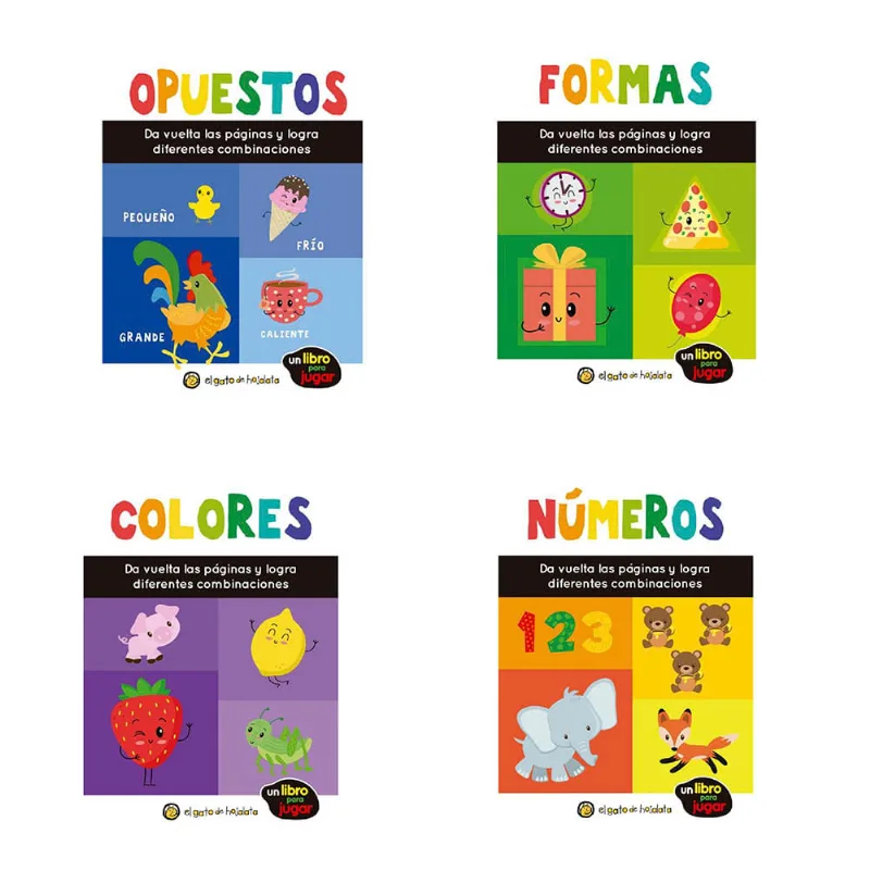 Colección Un Libro Para Jugar-4 Titulos-guadal
