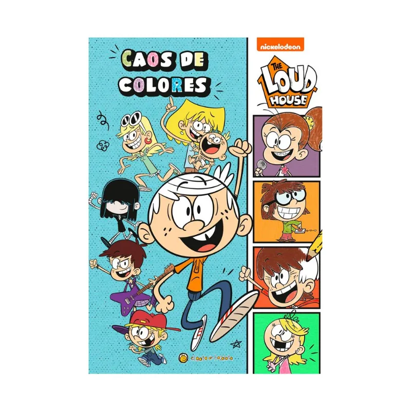 Libro Loud House - Caos de colores