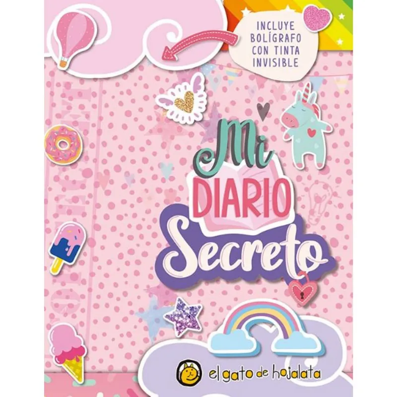 Libro Mi diario secreto rosa