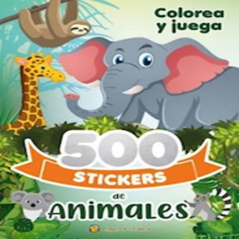 500 Stickes Animales RANDOM HOUSE 4009565
