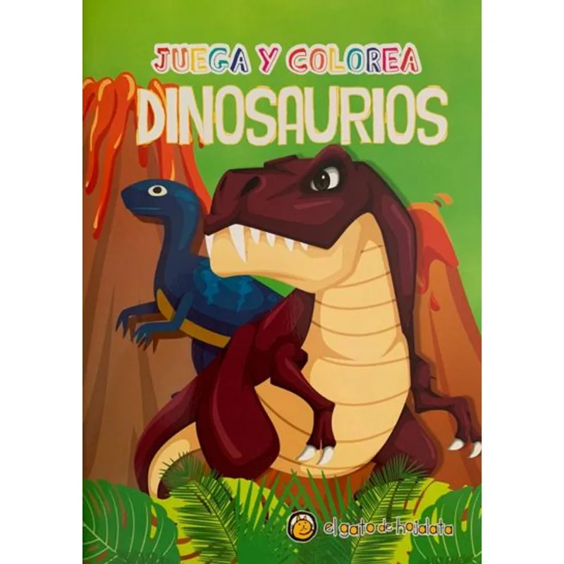 Juega Y Colorea Con Dinosaurio RANDOM HOUSE 4009565