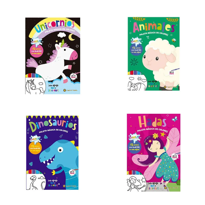 Libro Colección Paleta Magica De Colección