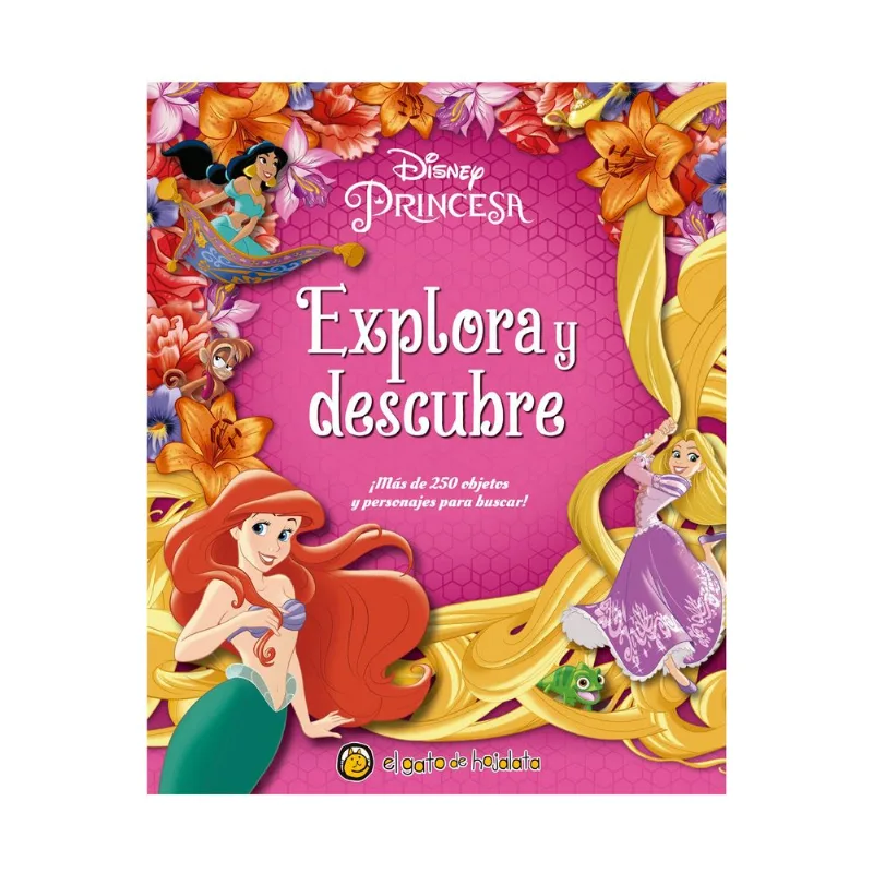 Libro Explora y descubre Princesas Disney de Disney
