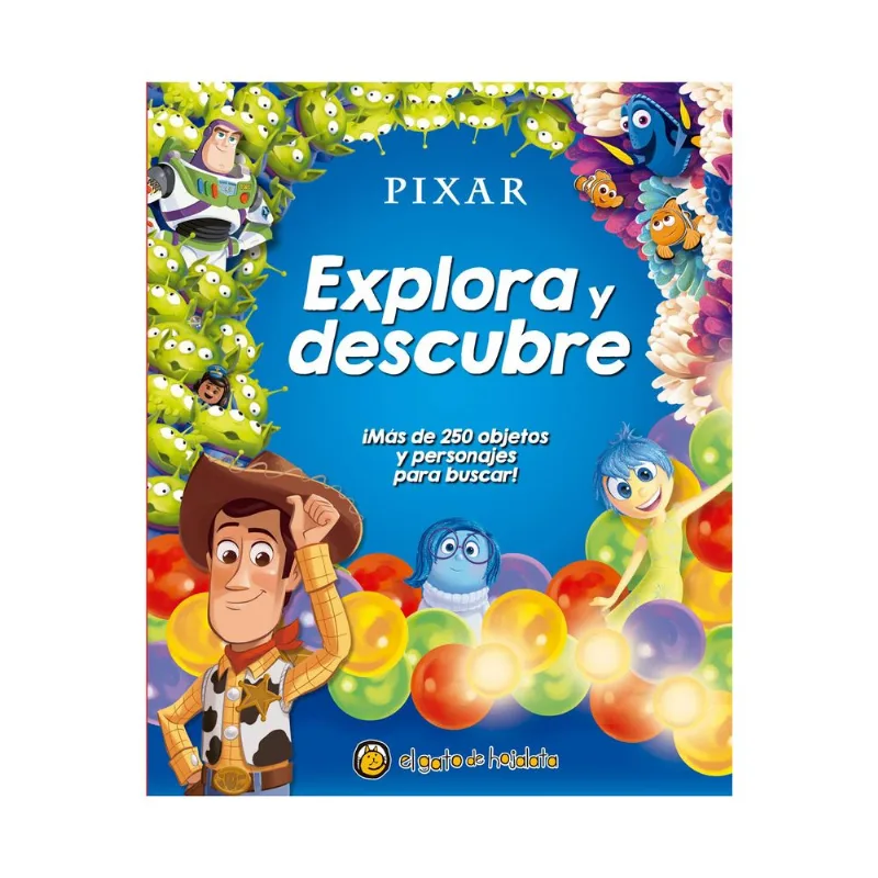 Libro Explora y descubre Pixar de Disney