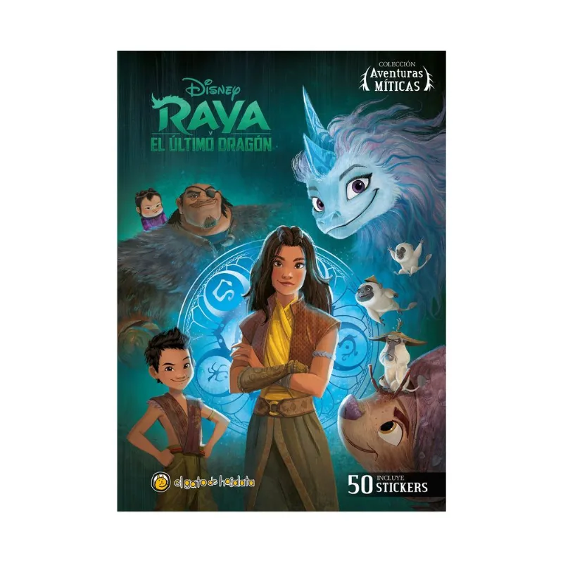 Libro Disney Raya, y la búsqueda de la Gema del Dragón de Disney