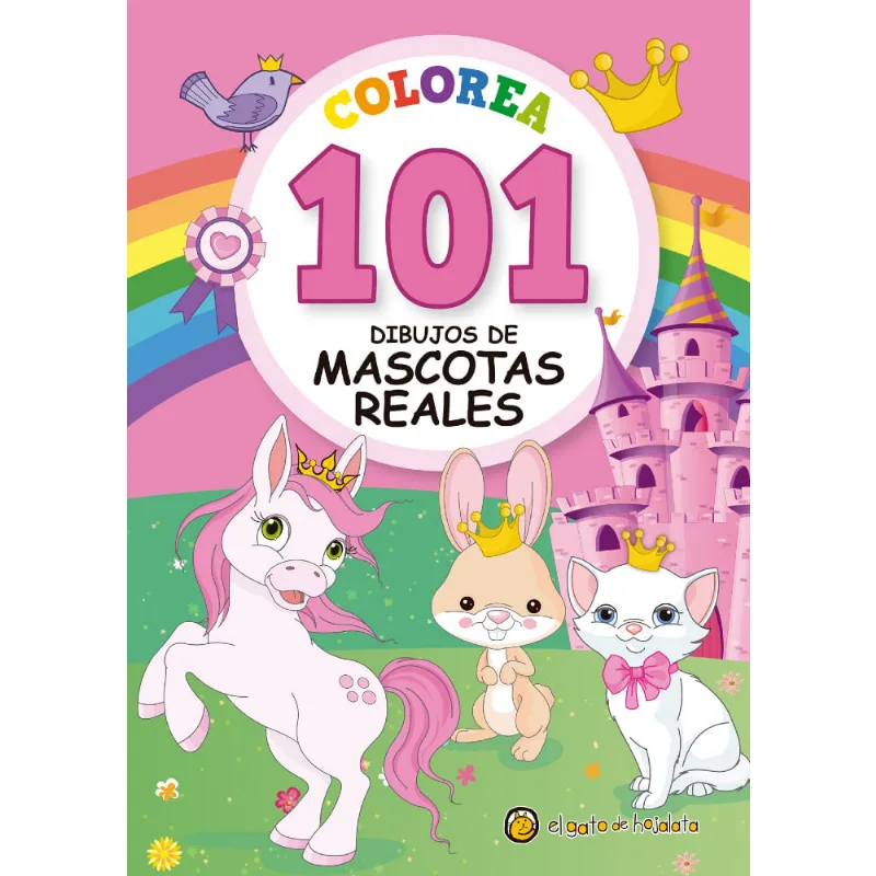Libro Colección 101 Dibujos Para Colorear - Guadal