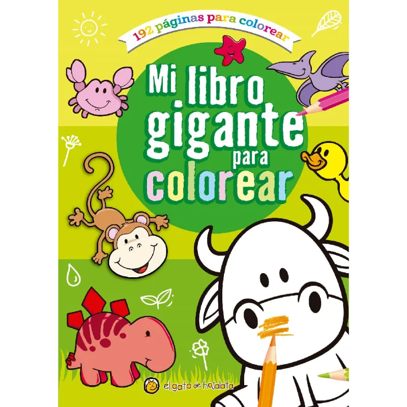 Libro Colección Mi Libro Gigante P/colorear - Guad