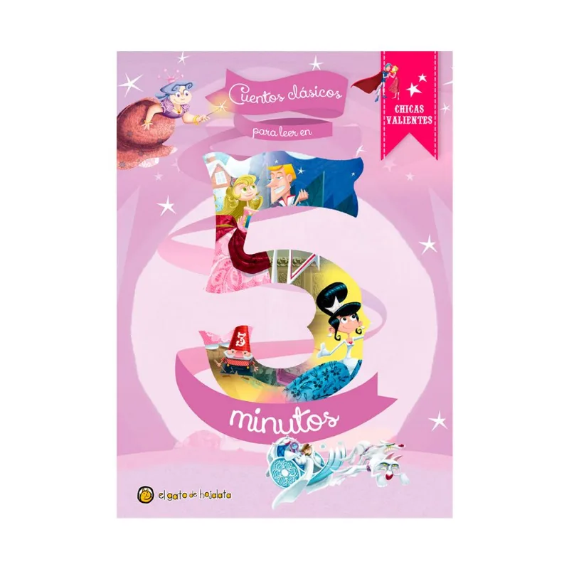 Libro Cuentos clasicos para leer en 5 minutos Chicas valientes de Equipo Editorial Guadal