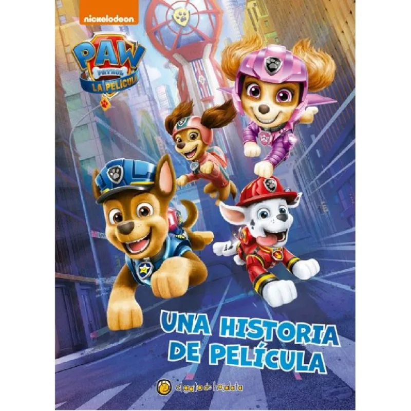 Libro Paw Patrol de película de Nickelodeon