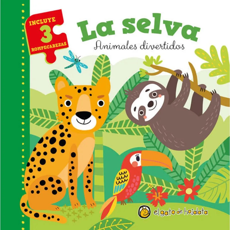 En la selva. Animales para armar